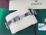 Rolex Oyster Perpetual DateJust 41 Jubilee Stick 18k White Gold Fluted Bezel 126334 Full Set New Green Card UNPOLISHED