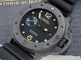 PANERAI LUMINOR CARBOTECH Submersible 1950 3-Days Automatic Black/Blue PAM616