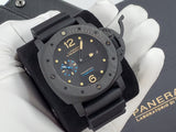 PANERAI LUMINOR CARBOTECH Submersible 1950 3-Days Automatic Black/Blue PAM616