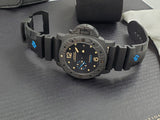 PANERAI LUMINOR CARBOTECH Submersible 1950 3-Days Automatic Black/Blue PAM616