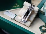 Rolex GMT-Master II Like-New 2025 Jubilee Band 126710GRNR Grey/Black Bezel BRUCE WAYNE White Tag Green Box Set