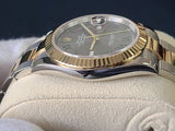 Rolex Datejust 41 WIMBLEDON Roman 18k Gold SS Two Tone 126333 Fluted Bezel 2020-New Green Card