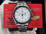 Omega Speedmaster Professional Moonwatch Exhibition Display Co-axial White PANDA Full Set 310.30.42.50.04.001