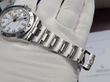 Rolex 42mm Explorer II 216570 POLAR WHITE Dial Orange GMT Hand 1st Edition MK1 Full Set RSC 2019