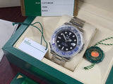 Rolex GMT-Master II BATMAN 116710BLNR Black/Blue Ceramic Bezel 1-Owner Full Set