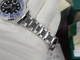 Rolex GMT-Master II BATMAN 116710BLNR Black/Blue Ceramic Bezel 1-Owner Full Set