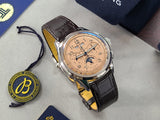 Breitling Premier B25 Datora AB2510 Copper Dial Annual Calendar MoonPhase Chronograph