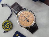 Breitling Premier B25 Datora AB2510 Copper Dial Annual Calendar MoonPhase Chronograph