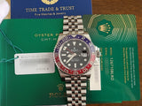 Rolex GMT-Master II Pepsi Jubilee 126710BLRO like new s/ Stickers Full Set White Tag