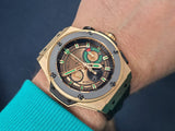 Hublot King Power 18k Rose Gold WBC World Champion Jeff Fenech UNIQUE # 1 of 1 Full Set