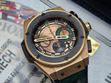 Hublot King Power 18k Rose Gold WBC World Champion Jeff Fenech UNIQUE # 1 of 1 Full Set