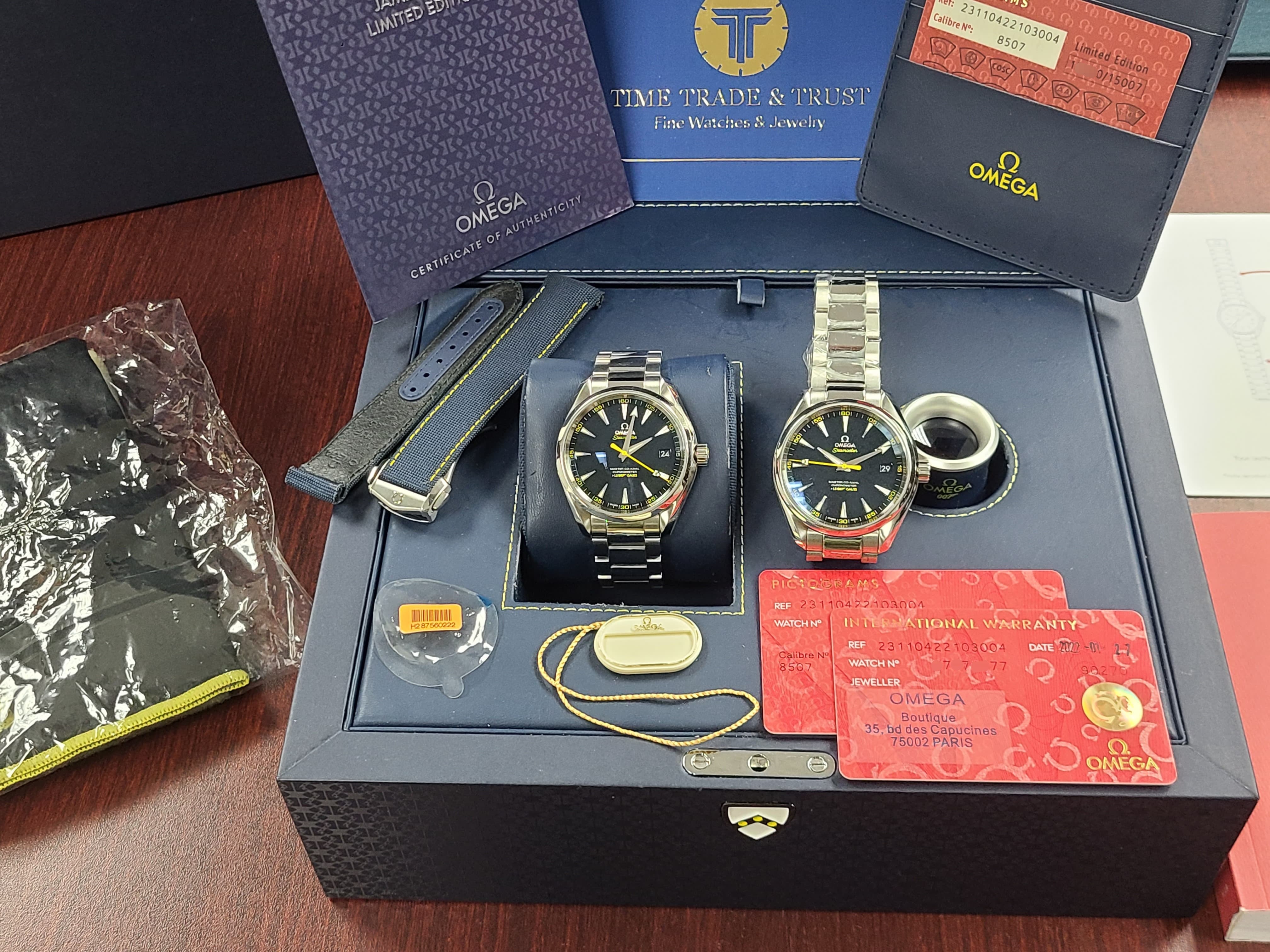 Buy Pre-owned Omega Aqua Terra 231.10.42.21.03.004 Spectre Limited