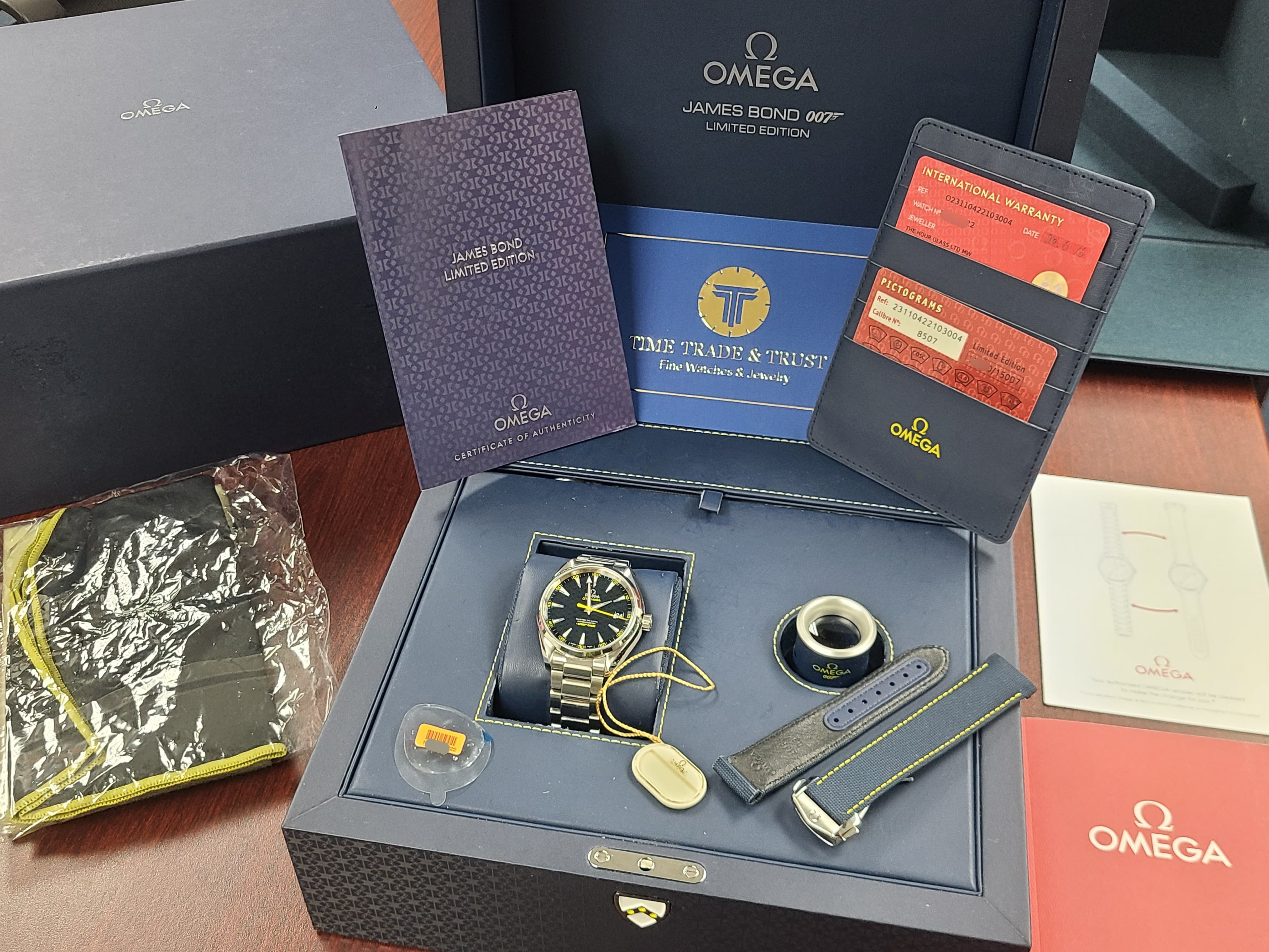 Buy Pre-owned Omega Aqua Terra 231.10.42.21.03.004 Spectre Limited