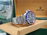 Rolex GMT Pepsi Faded Fat Font Serif 16710 P Master II