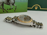 Rolex 1505 Jubilee Vintage 1968 two tone raised stick