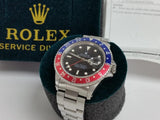 Rolex 16700 X GMT-Master I Pepsi Red-Blue Quick Set Date RSC