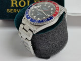 Rolex 16700 X GMT-Master I Pepsi Red-Blue Quick Set Date RSC