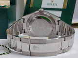 Rolex Sky-Dweller 326934 GMT Calendar Steel White Dial Gold Fluted Bezel