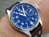 IWC Big Pilot 7 Days 5002-01 Slow Beat Fish Crown 1st Edition Factory Serviced