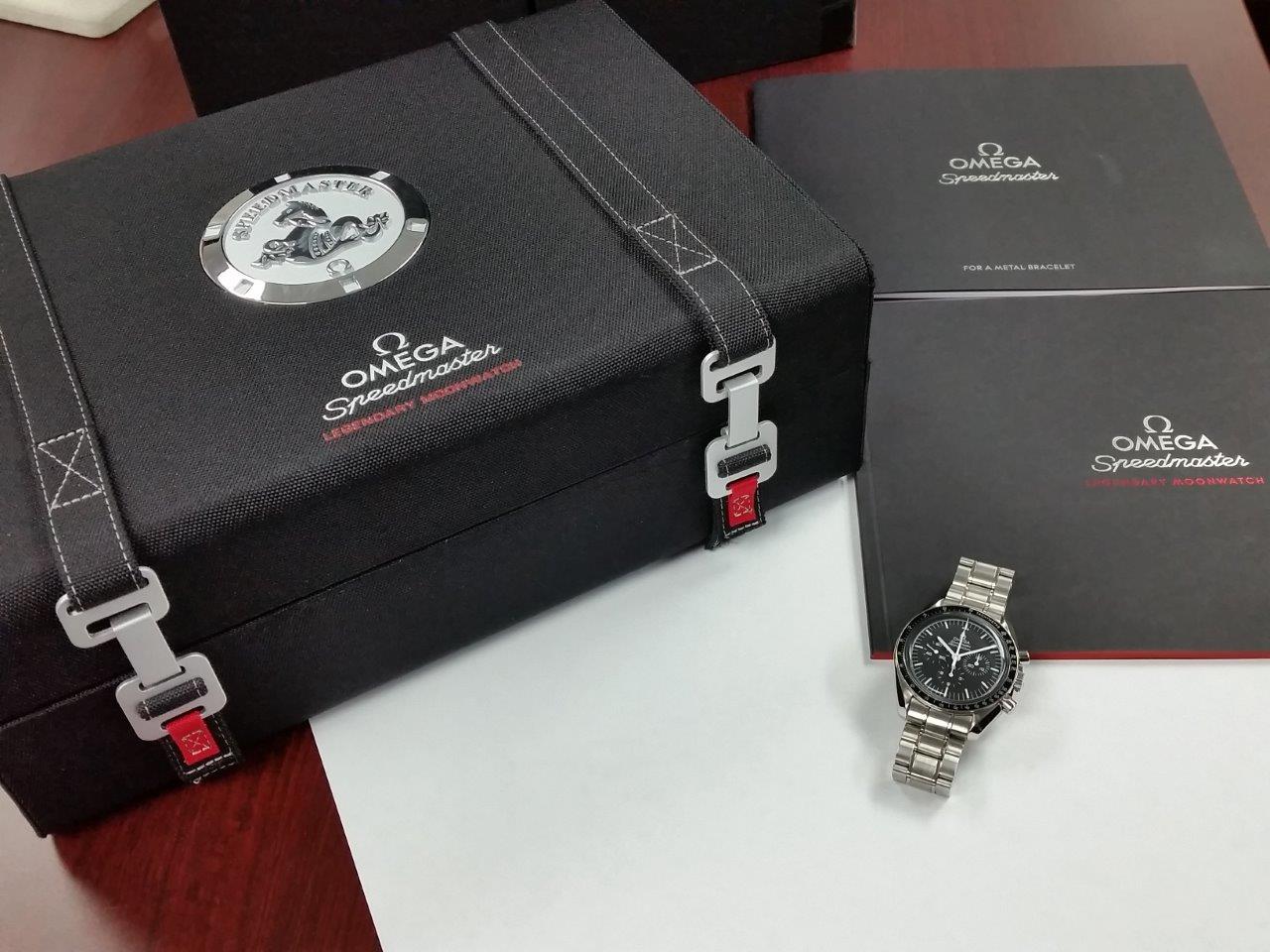 Omega SpeedMaster Professional MoonWatch 31130423001006 Bracelet 2018 Box/Papers