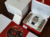 Cartier Santos 100 W20134X8 2656 Black/Gray Dial Special Limited Edition Box/Paper MINT