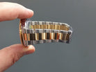 Rolex GMT-Master II 16713 Tritium ROOT BEER Two Tone Unpolished 18k Gold