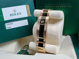18k Gold Rolex GMT-Master II Anniversary 116718LN GREEN Full Set OPEN CARD