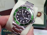 Rolex Oyster Perpetual Submariner Date 300M 50th Anniversary KERMIT 16610V Pre Ceramic Green Bezel UNPOLISHED