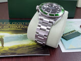 Rolex Oyster Perpetual Submariner Date 300M 50th Anniversary KERMIT 16610V Pre Ceramic Green Bezel UNPOLISHED