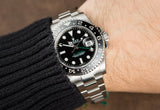 ROLEX GMT Master II 116710LN Ceramic Bezel Green Hand - FULL SET